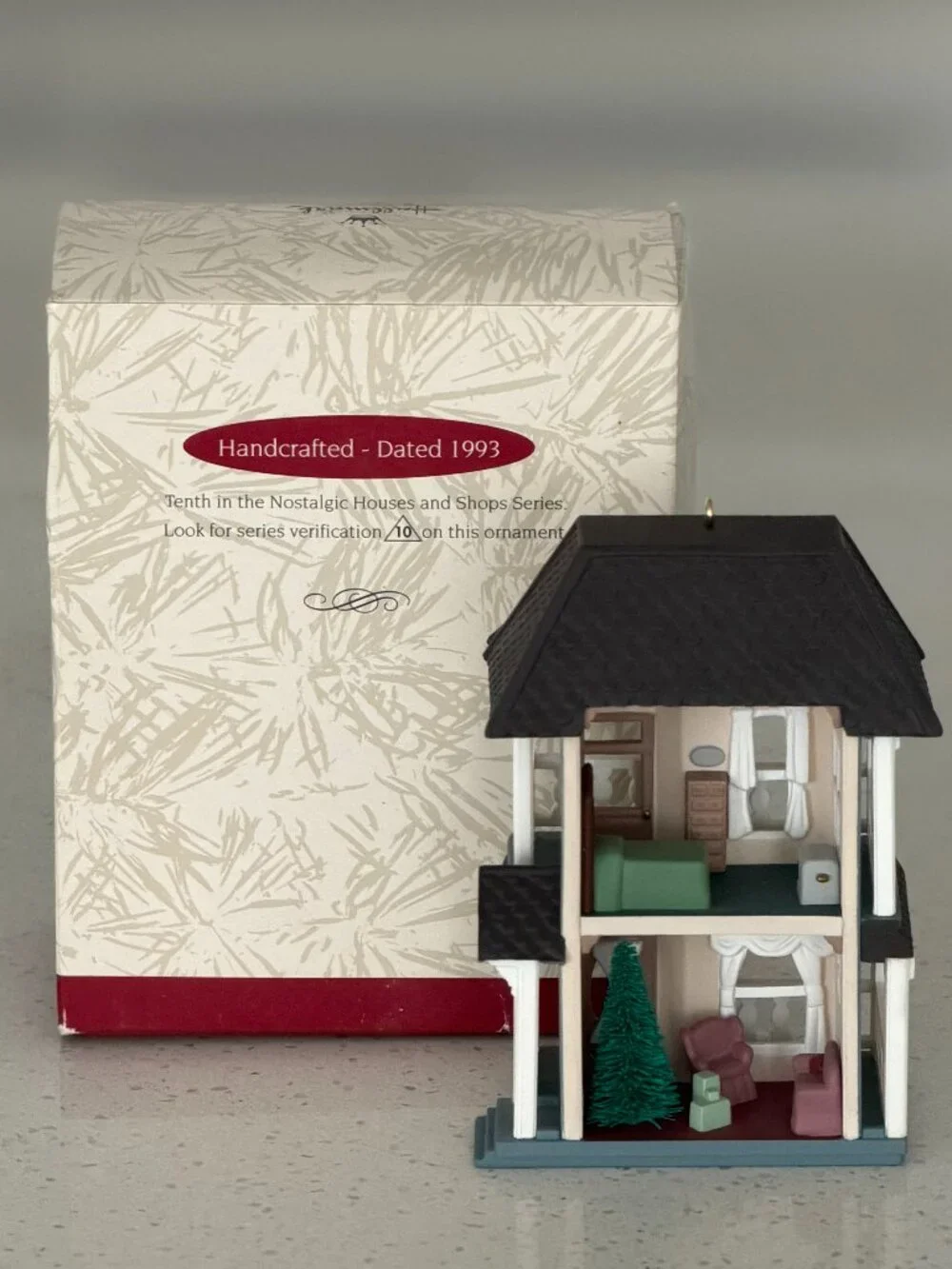 Hallmark Ornaments Nostalgic Houses and Shops Cozy Home #10